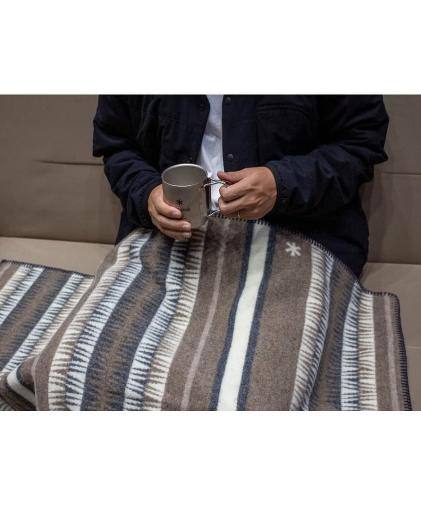 Snow Peak MUCHACHO DECKE EINS BRN XL SP×PENDLETON