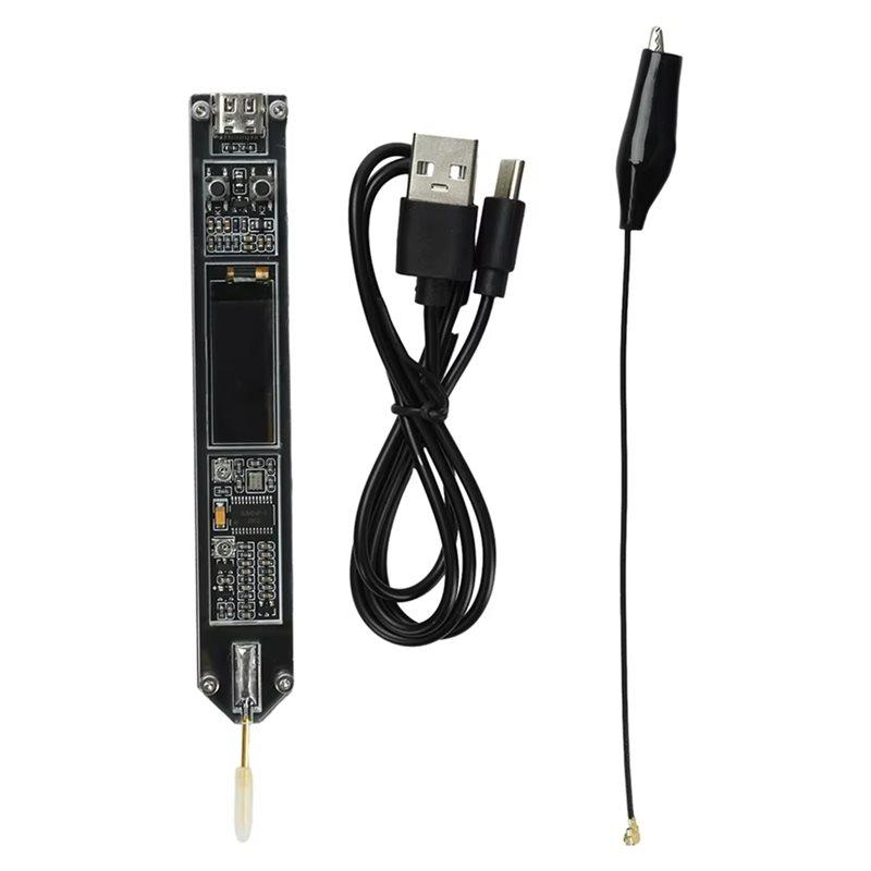 AB34-Frequency Test Pen Frequency Counter With 0.91-Inch OLED Display High-Precision Frequency Measurement Counter Meter