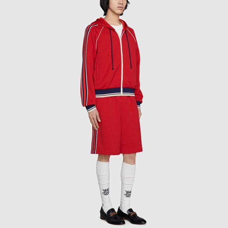 Gucci GG Knitted Shorts 'Red' Men's 662336-XJDEM-6863