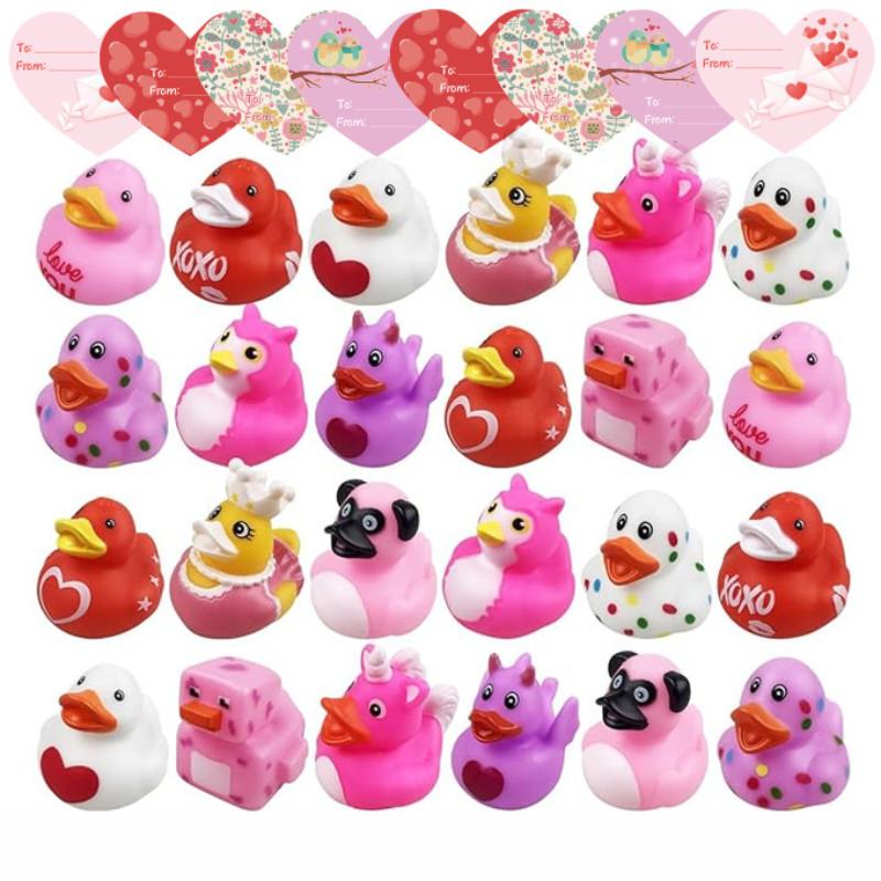 Delightful Festive Rubber Duck Blind Box For Kids Stress Relief Fun Advent Calendar Gift