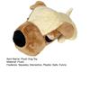 Squeaky Plush Dog Toy for Puppy Teething Stuffed Animal Shaped Dog Chew Toy for Large Medium Small Breeds