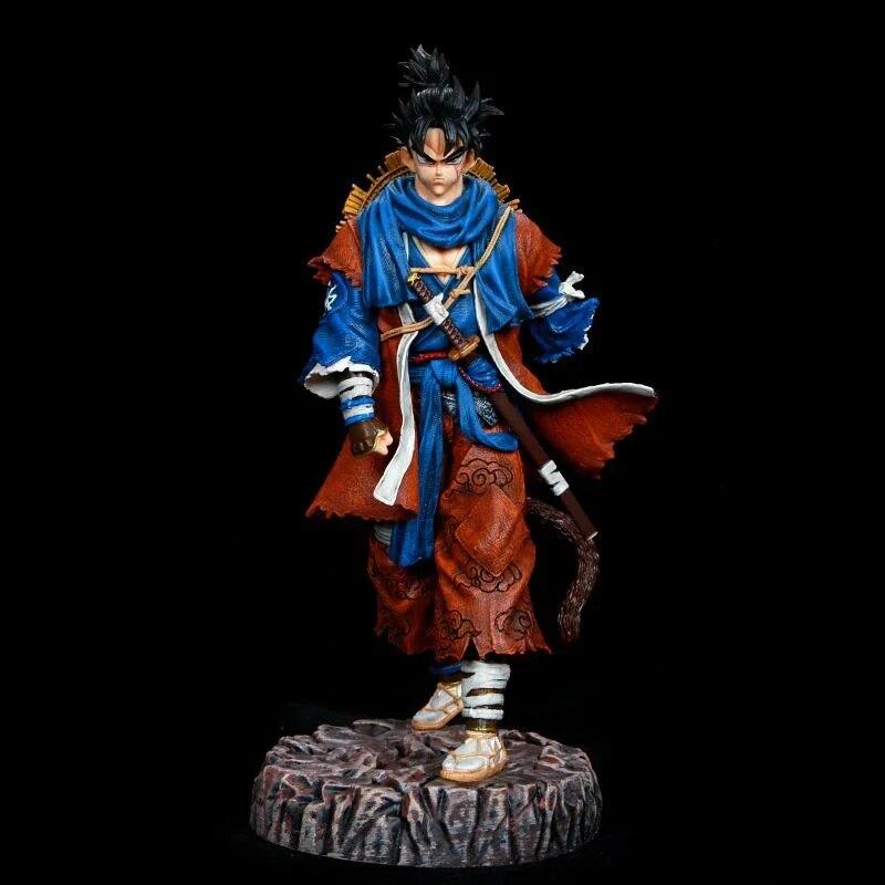 Vegeta Figures Samurai Son Gohan Action Figures PVC Anime Model Collection Toys Desktop Decoration Gifts