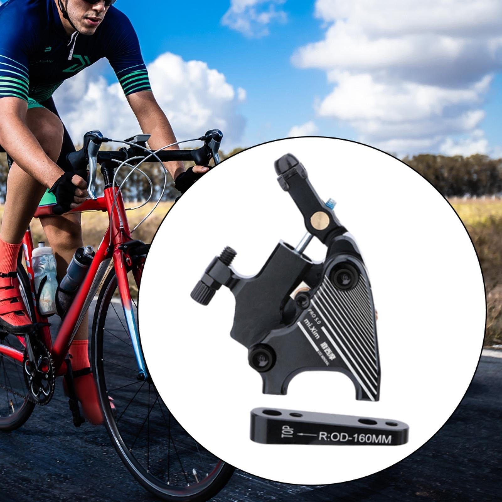 

Велосипедный дисковый тормоз велосипедный гидравлический суппорт велосипедный легкий масляный трубопровод протягивание Rear 7x6x0.8cm