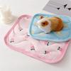 Hamster Cooling Pad Small Pet Cooling Mat Summer Ice Silk Cooling Mat Pet Cooling Mat Hamster Sleeping Mat Pet Supplies Mattress