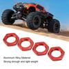 4PCS 17mm Aluminum Alloy Wheel Hex Hub Nut for 1Celsius8 RC Model Car Upgraded Accessory