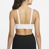 Nike Solid Medium Support Padded Sports Bra Women Underwear Dust-Photon FD7287-100
