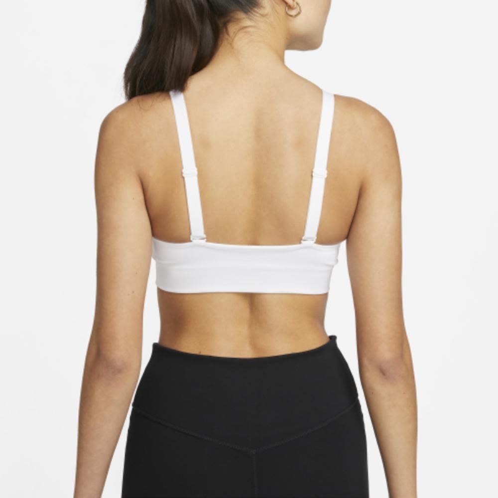 Nike Solid Medium Support Padded Sports Bra Women Underwear Dust-Photon FD7287-100