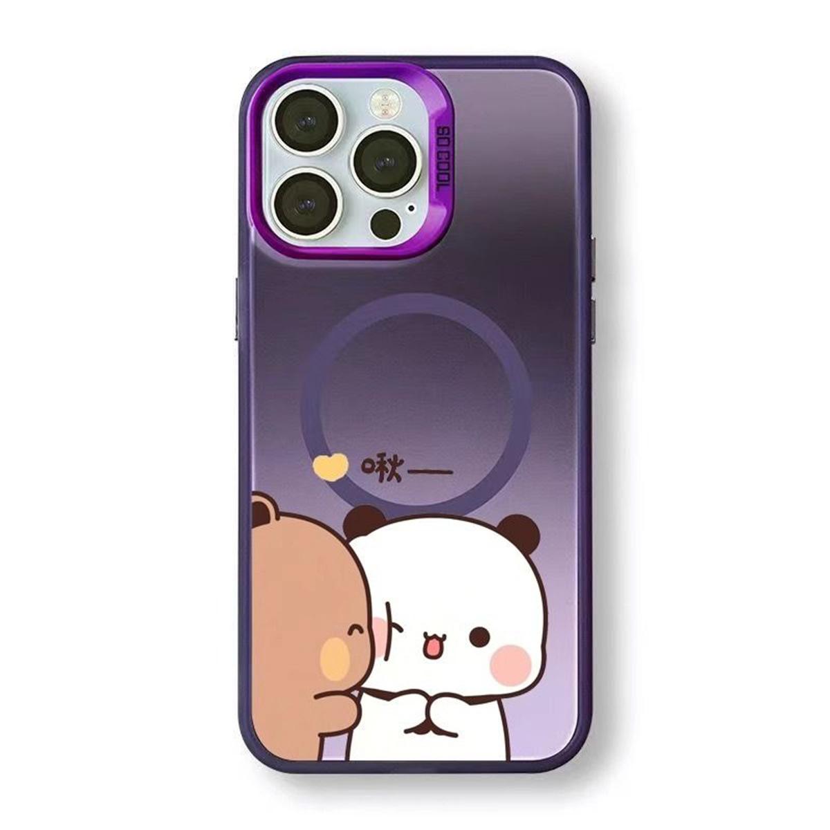 

Colorful Silver Magnetic Suction for Apple Mobile Phone Case for Apple Mobile Phone Protective Case 13pro for Apple 16promax Magnetic Suction Case For iPhone 17PROMAX