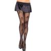 Sexy Hollow Sheer Fishnet Pantyhose Skeleton Skull Tights Gothic Punk Black Stockings Lingerie
