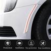 Universal Truck Car 2PCS Bumper Protector Strips Rubber Anti Scratch Guard Protective Corners for Exterior Protection