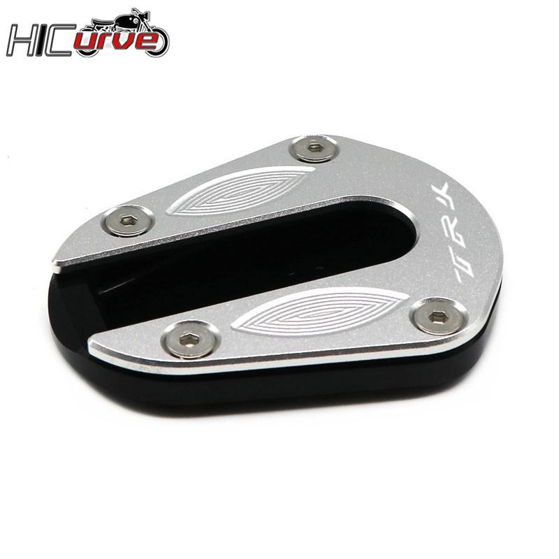 For Benelli TRK 502 TRK 502 X TRK502 TRK 502X 2017-2019 Motorcycle Kickstand Foot Side Stand Extension Pad Support Plate