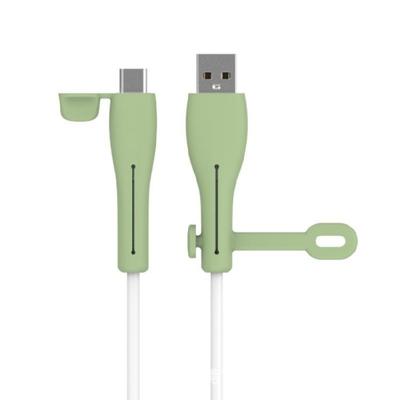 Protecteurs de câble de données Silicone Économiseur de cordon Enrouleur de câble Housse de protection Manchon Protecteurs de fil de câble de charge