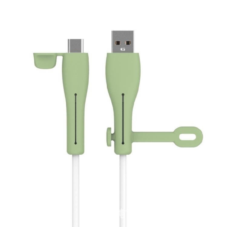 Data Cable Protectors Silicone Cord Saver Cable Winder Protective Cover Charging Cable Wire Protectors Sleeve