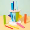 Montessori Wooden Shape Matching Toy: Children's Educational Color Sorting