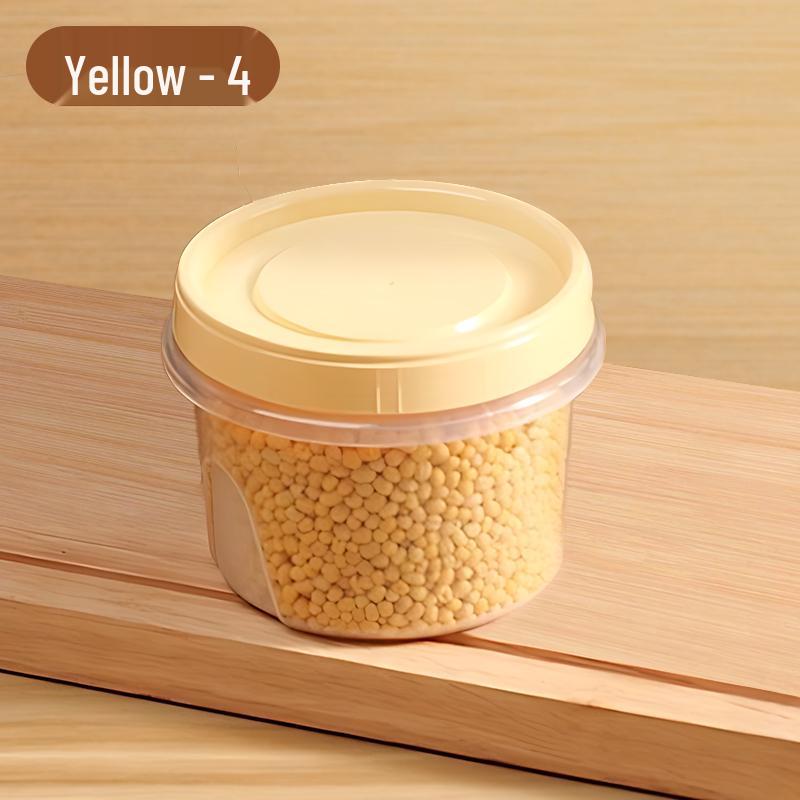Microwave-Safe Airtight Bento Box: Small Round High-Temperature Resistant Fruit Storage Container with Lid for Refrigerators.