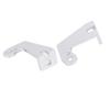 2PCS RC Model Car Aluminum Alloy Gear Box Bracket for Traxxas ClodbusTer Bullhead Trucks