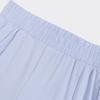 Adidas Solid Color Elastic Waist Cuffed Casual Pants Women Bottoms Blue IP3970