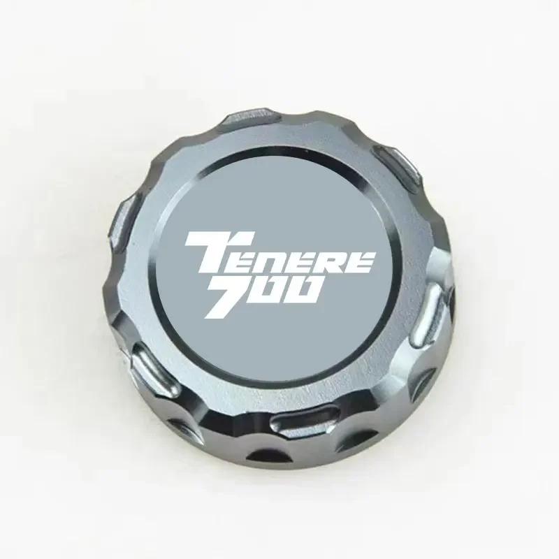 New Motorcycle CNC Accessories Rear Brake Fluid Reservoir Cover Engine Oil Cap For Yamaha Tenere 700 Tenere700 T7 XTZ700