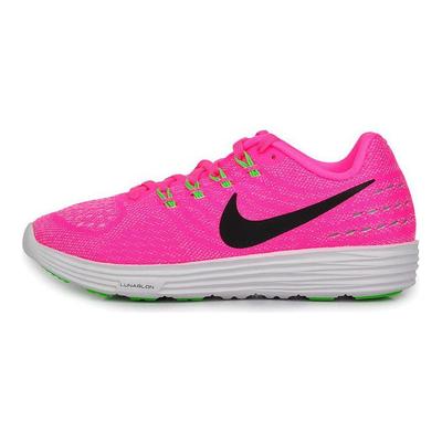 Lunartempo 2 Pink Blast Black-White-Rg Green (Womens) Women Sneakers 818098-601