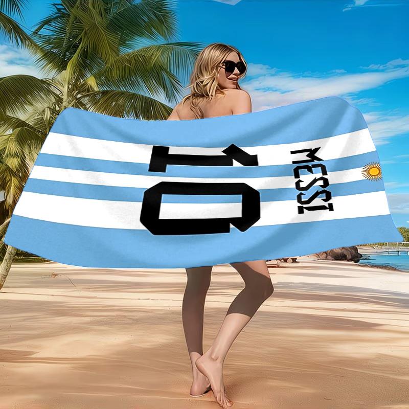 Number 10 Beach Towel, Quick-drying, Easy to Care for, Suitable for Both Fitness and Beach Vacations,Sports Essential