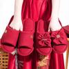 Wedding Couple Bow Slippers