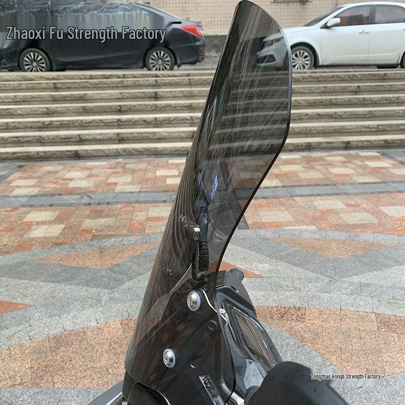 Transparent Front Windshield for Suzuki UY125 & Haojue AFR125