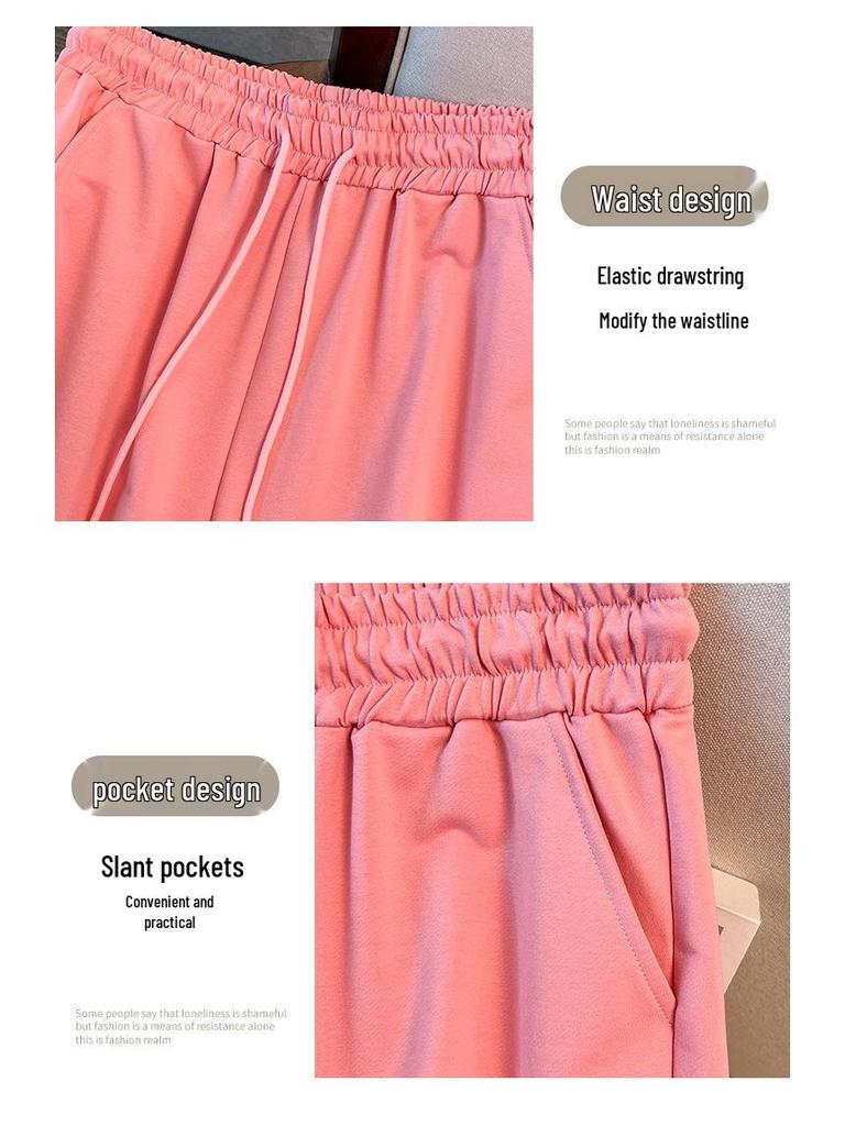 Women’s Plus Size Fashionable Slimming Hoodie and Pants Casual Set 7338