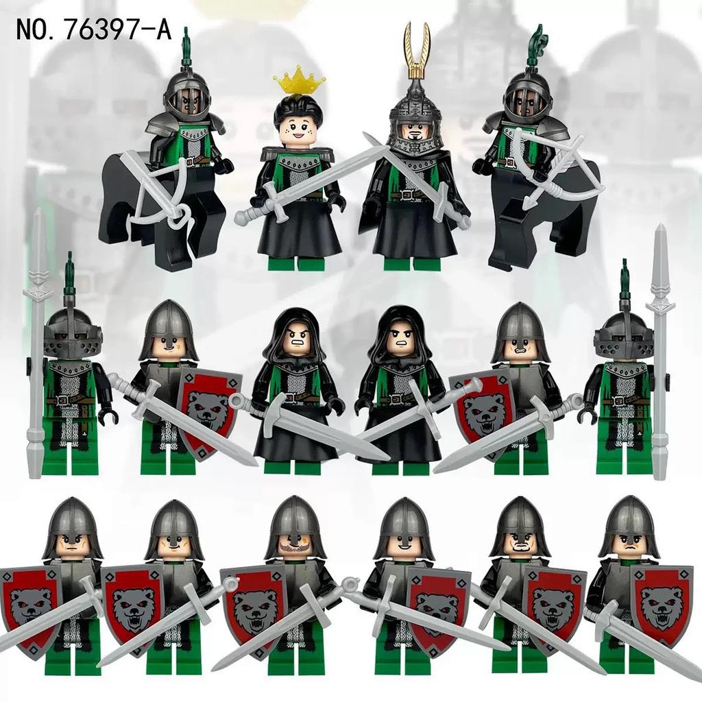 Medieval Soldier Knight Legion Figure Building Blocks Children's Assembly Toys