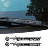 Car Window Wiper Stickers Creative Stickers For Alfa Romeo 4C 159 Spider Giulia Giulietta 156 Tonale 8C Auto Emblem Decor Decals