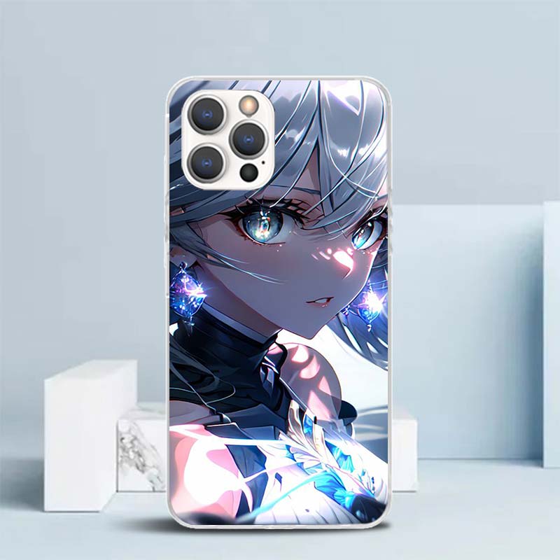 Honkai Star Rail Bronya Rand Soft Cover for iPhone 16 17 Air 15 14 Pro Max 16E Phone Case 13 Mini 12 11 7 SE 8 Print Pattern Fit