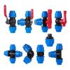 20mm PVC PE Schlauch Wasserhahn Verteiler Kunststoff Schnellventil Anschluss Garten Landwirtschaft Bewässerung Wasserrohr Fittings