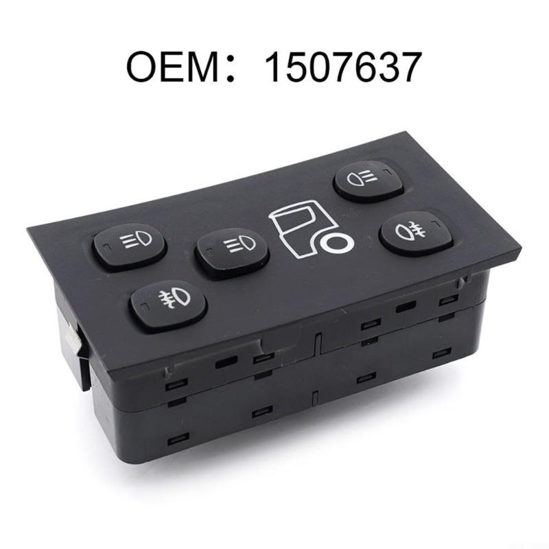 High Sensitivity Headlight Adjustment Control Switches For Commercial Vehicles ABS Construction 1507637 2091754 1900318