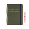 [Delfonics Planner 2026 Edition / Starting October 2025] Rollbahn Diary Homme A5 Monthly Planner (Olive)