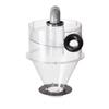 Cyclone Dust Separator Vacuum Cleaner Separator 4" for 18.9-37.85L Tank