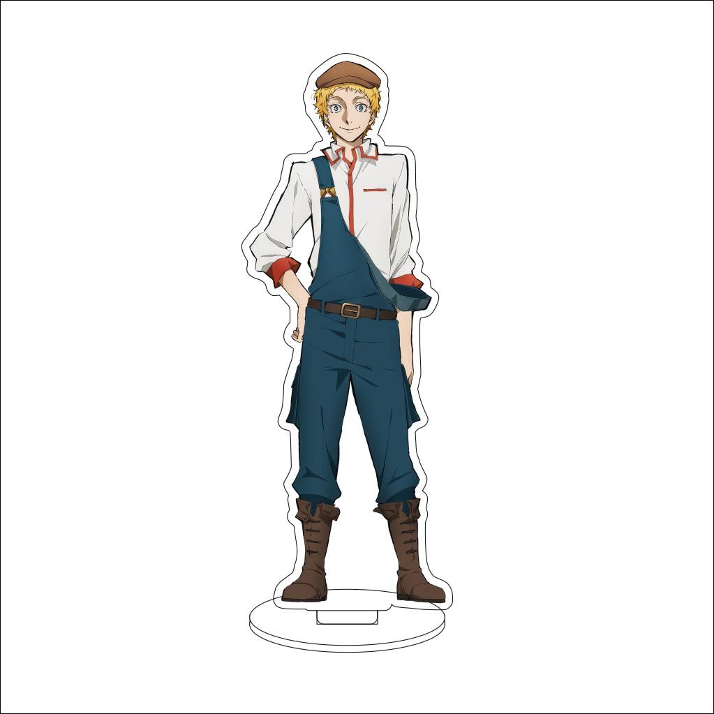 16CM Anime Cosplay Acrylic Stand Ornaments Edogawa Rampo Kunikida Doppo Dazai Osamu Figure Stand Halloween Christmas Gifts