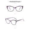 Kunststoff Lesebrille für Herren Große Katzenaugen Modische Weitsichtigkeitsbrille für Damen Blaulichtfilter Brille Alterssichtigkeit +1+1.5+2.0+2.5+3.0+3.5+4.0