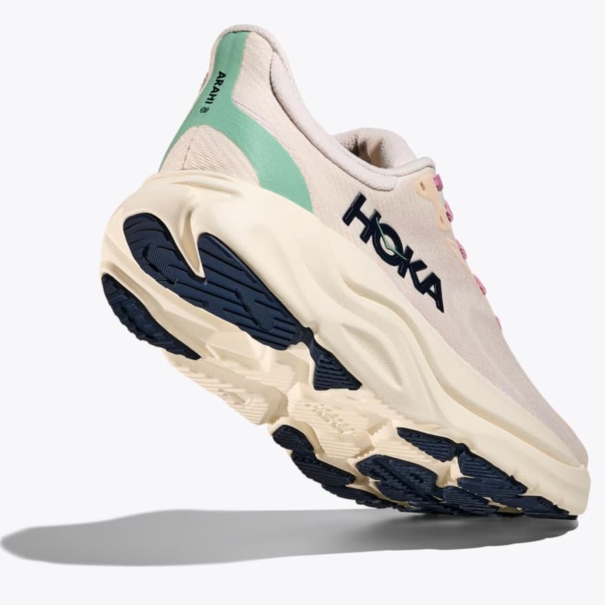 HOKA Arahi 8 Running Size Shoes, Cream, 24.0, Women's, 1168691-RCRM