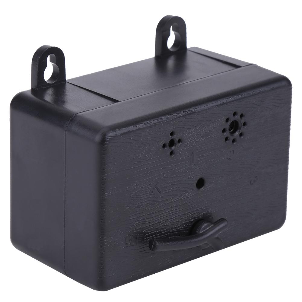 Ultraschall Stoppkontrolle Hunde Bellen Anti Kein Bellen Gerät Schalldämpfer Haustiere Außen Schwarz