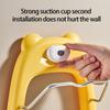 Space Efficient Cookware Shelf For Kitchen Wall Mount Cutting Board Holder Cartoon Bear Pot Lid Storage Stand