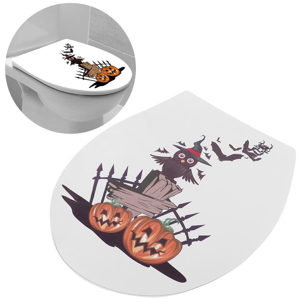 3Pcs Halloween Toilet Sticker Wall Decal Wallpaper DIY Art Picture for Washroom Bathroom DecorTL002