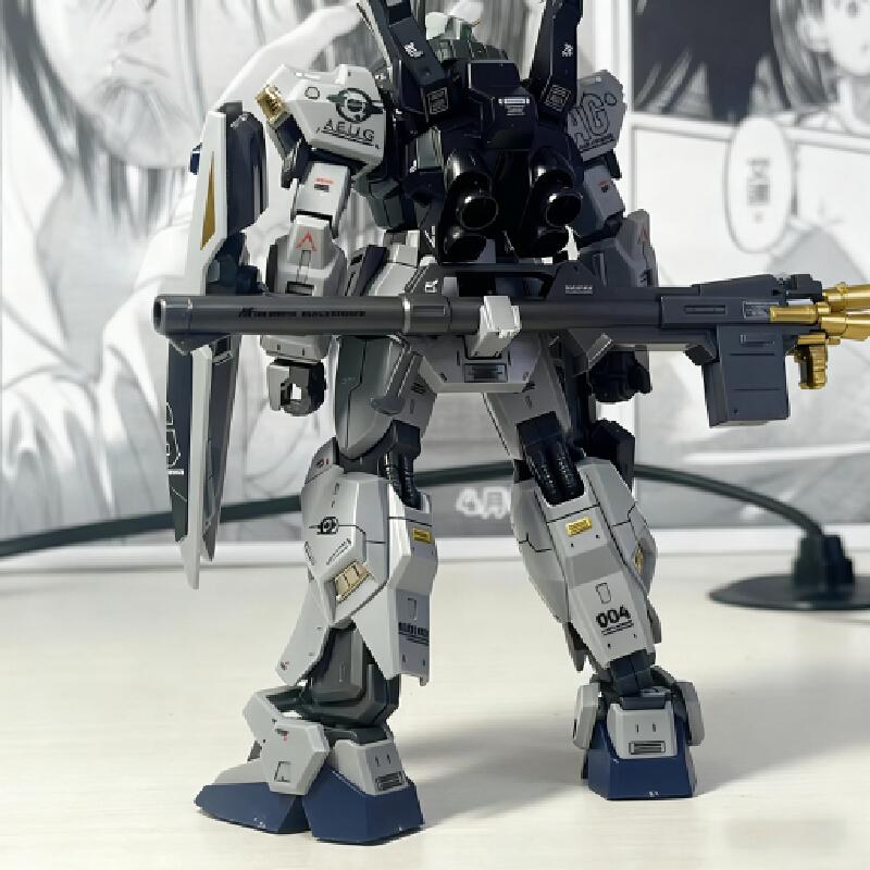New HG 1/144 RX-178 MK-II 21st Century Real Color Scheme Assembly Model Kit Action Figures Decoration Toy Gift for Collectors