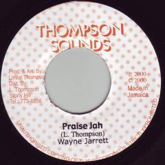 

7-дюймовая пластинка WAYNE JARRETT - Praise Jah NONE Thompson Sounds 2000 Ямайка Регги, Ска и Даб Б/У