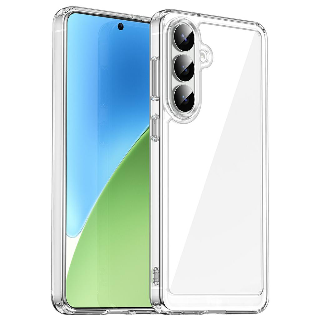 For Samsung Galaxy S26+ Case TPU + Acrylic Protective Clear Phone Cover
