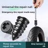 New 10/20/30/40/50PCS Rubber Car Vacuum Tyre Repair Nail Kit Screw in Car Tire Accessorie Tire Repair Rubber Nails Kits