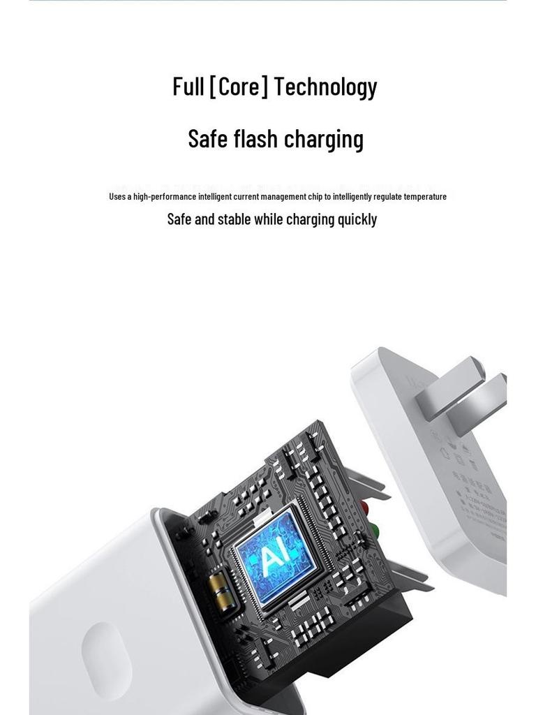 80W QC3.0 Fast Charger with 3C Certification for Xiaomi Huawei Phones