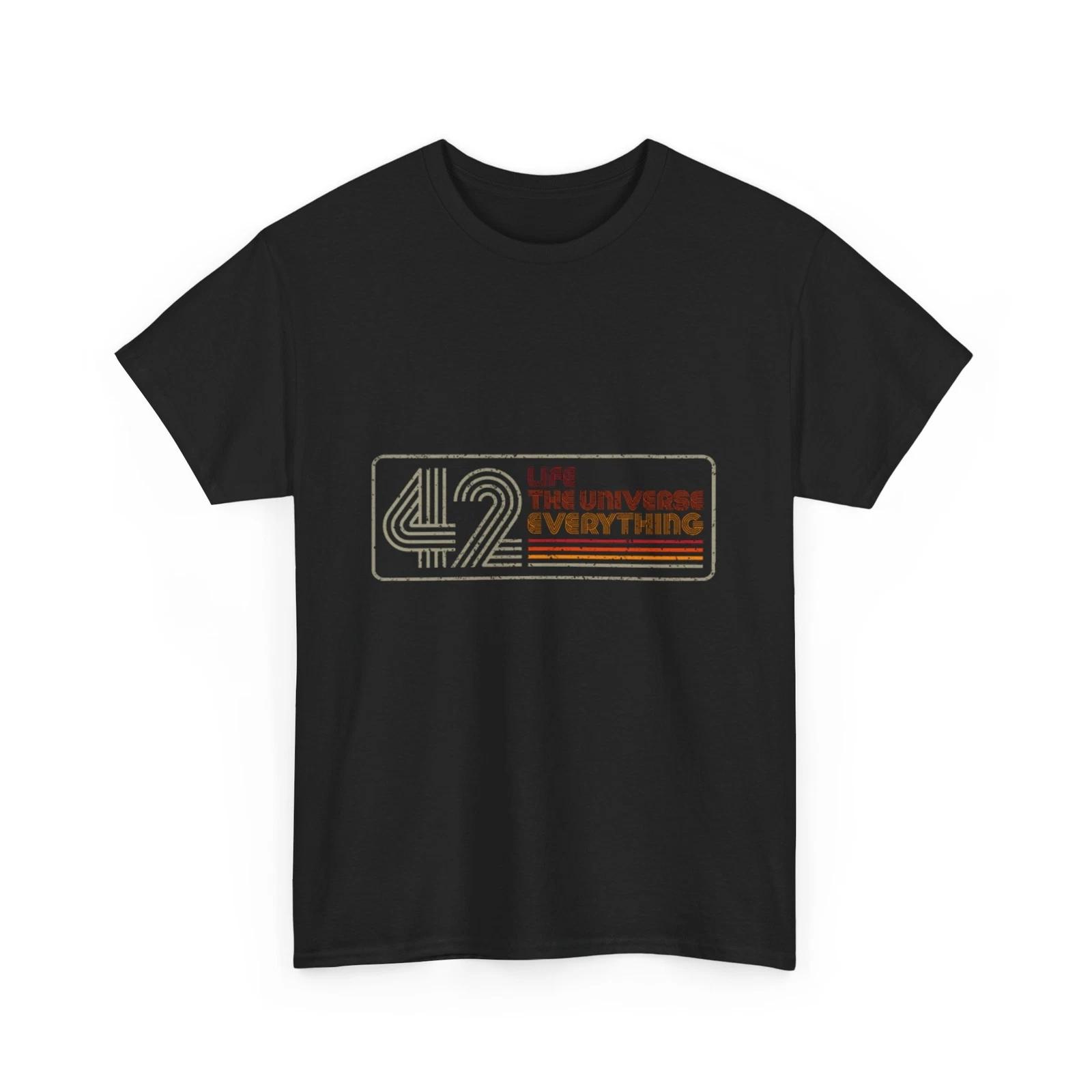 Answer To The Ultimate Question Of Life Shirt - 42 Life The Universe - Retro 42 XL