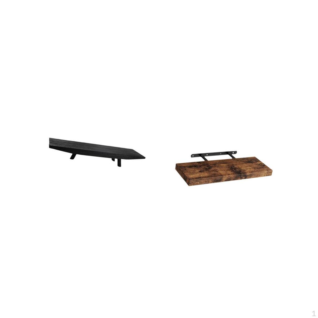 Rustic Wood Storage Tray And Floating Shelf Multipurpose Decorative Snack Bowl for Home Wedding