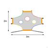 Fotbalová házecí síť Fotbalová branka Tréninkový terč Vybavení Plošná síťovina