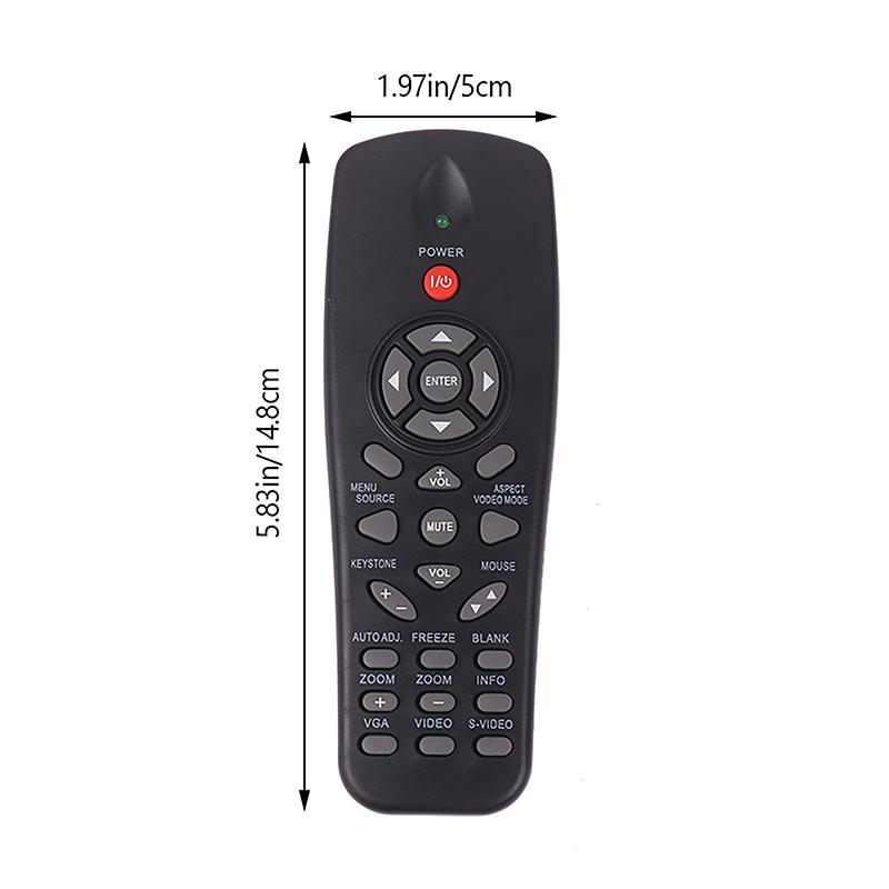 

1PC Dell Projector Remote Control Replacement For 1210S 1610HD IR2804 1209S 1410X - Universal Remote Controller