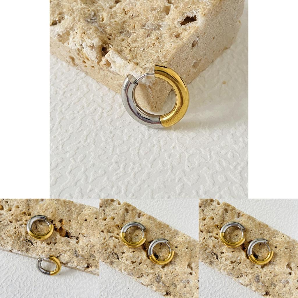 Trendy Vintage Style Alloy Geometric Circle Earrings For Women Summer 2023